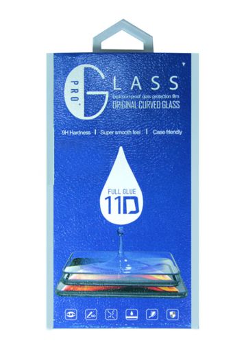 Защитное стекло для Samsung A315F A31 11D FULL GLUE (синяя основа) коробка черный оптом, в розницу Центр Компаньон фото 3