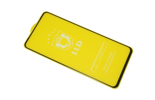 Защитное стекло для HUAWEI Y9S FULL GLUE (желтая основа) пакет черный оптом, в розницу Центр Компаньон фото 3