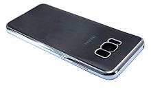 Купить Чехол-накладка для Samsung G955F S8 Plus РАМКА TPU серебро оптом, в розницу в ОРЦ Компаньон