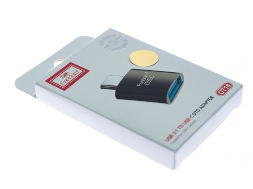 Адаптер USB Type-c OTG EarlDom OT-18 золото оптом, в розницу Центр Компаньон фото 3