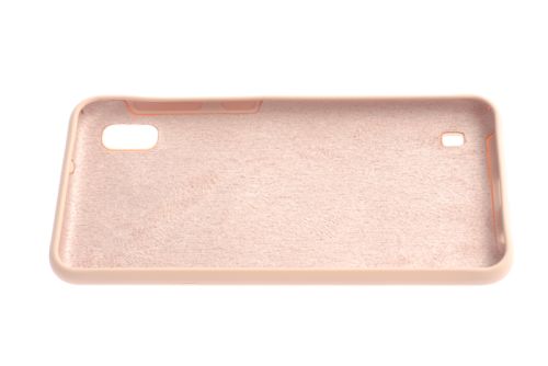 Чехол-накладка для Samsung A105F A10 SILICONE CASE NL OP закрытый светло-розовый (18) оптом, в розницу Центр Компаньон фото 3