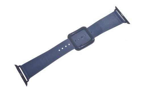 Ремешок для Apple Watch Square buckle 42/44mm темно-синий оптом, в розницу Центр Компаньон фото 2
