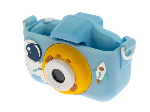 Детская игрушка фотоаппарат X2 Cosmonaut голубой оптом, в розницу Центр Компаньон фото 2