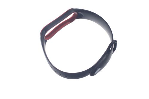 Ремешок для Xiaomi Band 5/6 Sport черно-красный оптом, в розницу Центр Компаньон фото 3