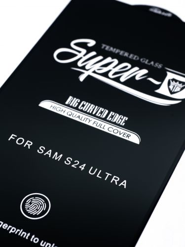 Защитное стекло для Samsung S928B S24 Ultra Mietubl Super-D пакет черный оптом, в розницу Центр Компаньон фото 2