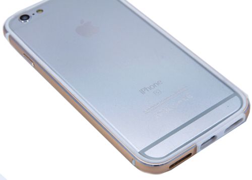 Бампер для iPhone7 (4.7) Metal+TPU золото оптом, в розницу Центр Компаньон фото 3