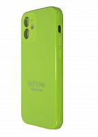 Купить Чехол-накладка для iPhone 12 Mini VEGLAS SILICONE CASE NL Защита камеры лайм (60) оптом, в розницу в ОРЦ Компаньон