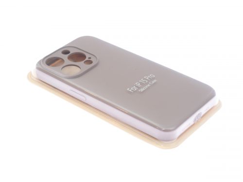 Чехол-накладка для iPhone 15 Pro VEGLAS SILICONE CASE NL Защита камеры песочный (7) оптом, в розницу Центр Компаньон фото 2