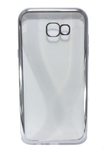 Чехол-накладка для Samsung A720F A7 РАМКА TPU серебро  оптом, в розницу Центр Компаньон фото 3
