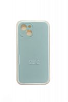Купить Чехол-накладка для iPhone 14 SILICONE CASE Защита камеры светло-бирюзовый (46) оптом, в розницу в ОРЦ Компаньон