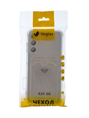 Чехол-накладка для Samsung A255F A25 VEGLAS Air Pocket прозрачный оптом, в розницу Центр Компаньон фото 4
