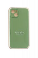 Купить Чехол-накладка для iPhone 14 Plus SILICONE CASE Защита камеры оливковый (1) оптом, в розницу в ОРЦ Компаньон
