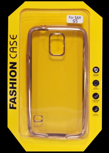 Чехол-накладка для Samsung G900/i9600 РАМКА TPU розовое золото оптом, в розницу Центр Компаньон фото 3