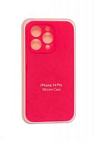 Купить Чехол-накладка для iPhone 14 Pro SILICONE CASE Защита камеры глубокий розовый (47) оптом, в розницу в ОРЦ Компаньон
