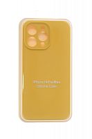 Купить Чехол-накладка для iPhone 14 Pro Max SILICONE CASE Защита камеры желтый (4) оптом, в розницу в ОРЦ Компаньон