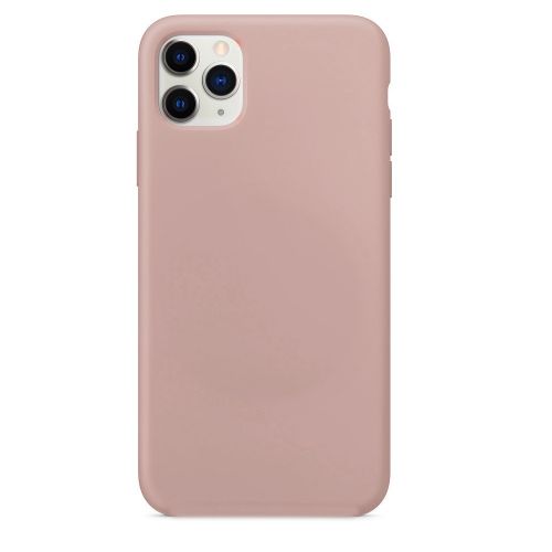 Чехол-накладка для iPhone 11 VEGLAS SILICONE CASE NL закрытый светло-розовый (19) оптом, в розницу Центр Компаньон