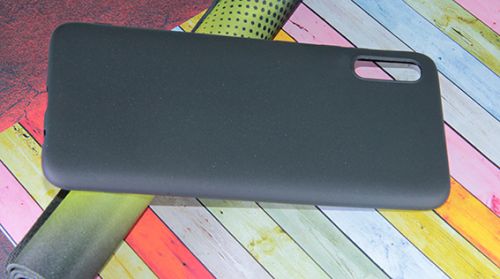 Чехол-накладка для HUAWEI P30 Lite FASHION TPU матовый черный оптом, в розницу Центр Компаньон фото 3