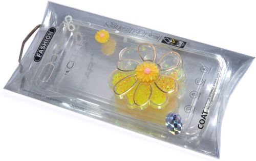 Чехол-накладка для iPhone 7/8 Plus YOUNICOU Цветок большой сыпучий TPU желтый оптом, в розницу Центр Компаньон фото 3