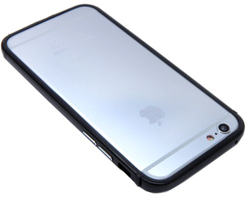 Бампер для iPhone7 (4.7) Metal+TPU черный оптом, в розницу Центр Компаньон фото 3