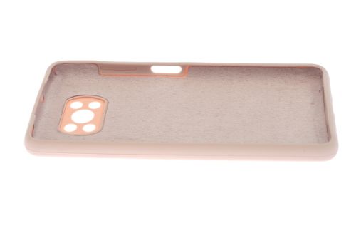 Чехол-накладка для XIAOMI Poco X3 NFC SILICONE CASE OP закрытый светло-розовый (18) оптом, в розницу Центр Компаньон фото 2