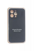 Купить Чехол-накладка для iPhone 14 Pro Max SILICONE CASE Защита камеры темно-синий (8) оптом, в розницу в ОРЦ Компаньон