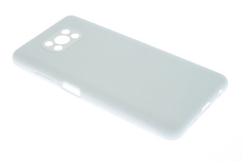 Чехол-накладка для XIAOMI Poco X3 NFC SILICONE CASE OP закрытый белый (9) оптом, в розницу Центр Компаньон фото 3