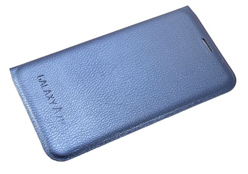 Чехол-книжка для Samsung A710F A7 FLIP WALLET КОЖА синий оптом, в розницу Центр Компаньон фото 3