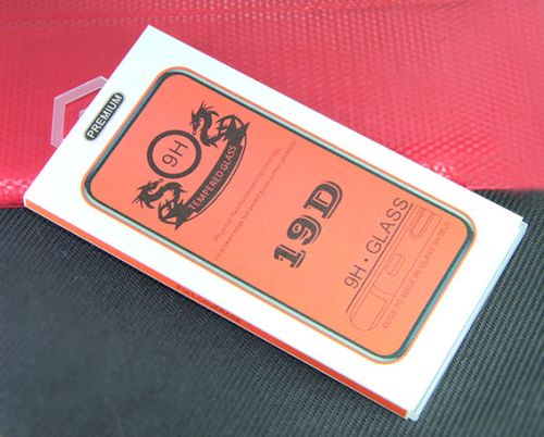 Защитное стекло для XIAOMI Redmi Note 6 19D FULL GLUE коробка черный оптом, в розницу Центр Компаньон фото 3
