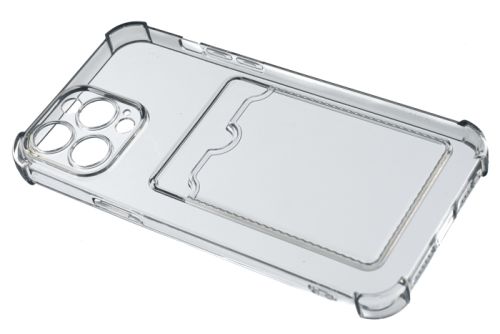 Чехол-накладка для iPhone 13 Pro Max VEGLAS Air Pocket черно-прозрачный оптом, в розницу Центр Компаньон фото 3