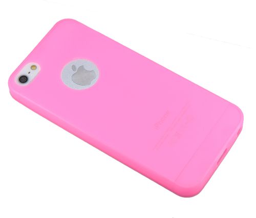 Чехол-накладка для iPhone 5G/5S FASHION TPU матовый розов оптом, в розницу Центр Компаньон фото 3