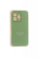Купить Чехол-накладка для iPhone 14 Pro SILICONE CASE Защита камеры оливковый (1) оптом, в розницу в ОРЦ Компаньон