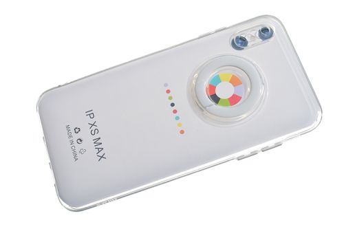 Чехол-накладка для iPhone XS Max NEW RING TPU белый оптом, в розницу Центр Компаньон фото 3