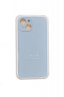 Купить Чехол-накладка для iPhone 14 SILICONE CASE Защита камеры сиренево-голубой (5) оптом, в розницу в ОРЦ Компаньон