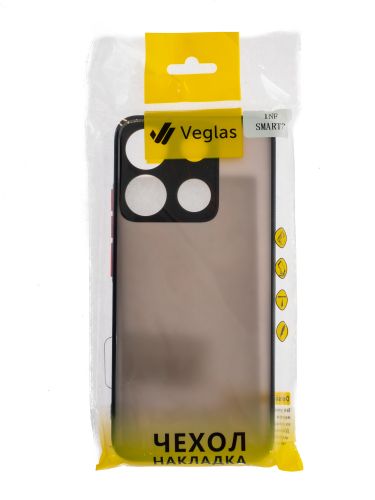 Чехол-накладка для INFINIX Smart 7 Plus VEGLAS Fog черный оптом, в розницу Центр Компаньон фото 3