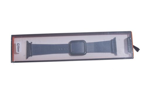 Ремешок для Apple Watch Square buckle 42/44mm темно-синий оптом, в розницу Центр Компаньон фото 3