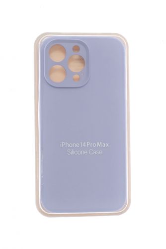 Чехол-накладка для iPhone 14 Pro Max SILICONE CASE Защита камеры сиреневый (41) оптом, в розницу Центр Компаньон