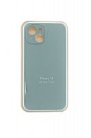 Купить Чехол-накладка для iPhone 14 SILICONE CASE Защита камеры бирюзовый (21) оптом, в розницу в ОРЦ Компаньон
