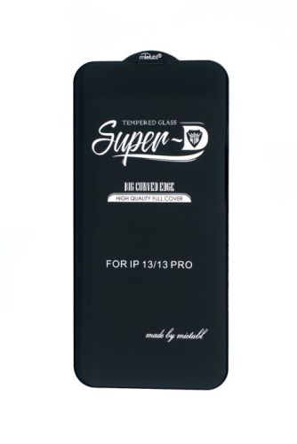 Защитное стекло для iPhone 13/13 Pro/14 Mietubl Super-D пакет черный оптом, в розницу Центр Компаньон