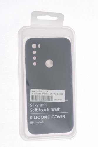 Чехол-накладка для XIAOMI Redmi Note 8 SILICONE CASE NL OP закрытый черный (3) оптом, в розницу Центр Компаньон фото 3