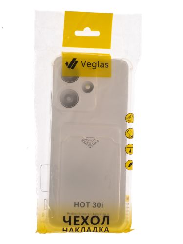 Чехол-накладка для INFINIX Hot 30i VEGLAS Air Pocket прозрачный оптом, в розницу Центр Компаньон фото 4