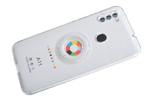 Чехол-накладка для Samsung A115 A11 NEW RING TPU белый оптом, в розницу Центр Компаньон фото 4