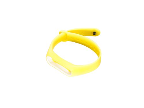 Ремешок для Xiaomi Band 2 Sport желто-белый оптом, в розницу Центр Компаньон фото 3