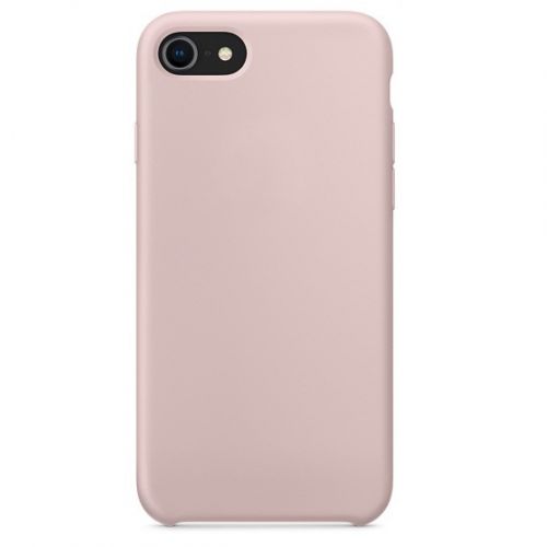 Чехол-накладка для iPhone 7/8/SE VEGLAS SILICONE CASE NL светло-розовый (19) оптом, в розницу Центр Компаньон