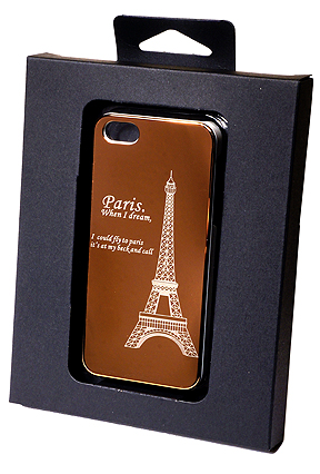 Чехол-накладка для iPhone 5/5S/SE  ZIPPO Paris бронза оптом, в розницу Центр Компаньон фото 2