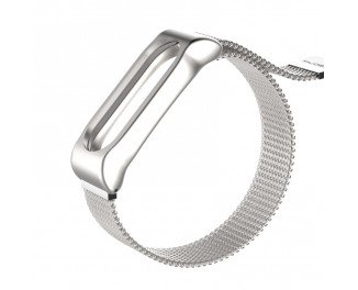 Ремешок для Xiaomi Band 2 Milanese серебро, Ограниченно годен оптом, в розницу Центр Компаньон