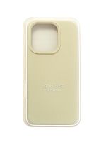Купить Чехол-накладка для iPhone 15 Pro SILICONE CASE закрытый кремовый (11) оптом, в розницу в ОРЦ Компаньон