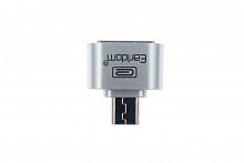 Купить Адаптер USB MICRO USB OTG EarlDom ET-OT01 серебро блистер оптом, в розницу в ОРЦ Компаньон