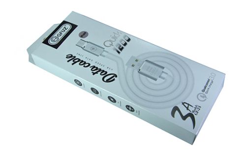 Кабель USB Lightning 8Pin GFUZ GF-24 (до 3A) белый оптом, в розницу Центр Компаньон фото 2