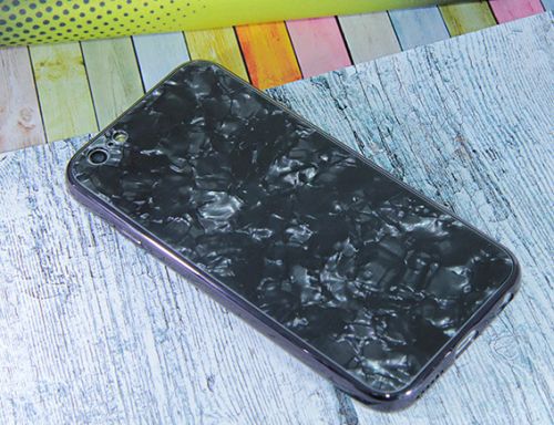 Чехол-накладка для iPhone 7/8/SE SPANGLES GLASS TPU черный																														 оптом, в розницу Центр Компаньон фото 3