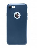 Купить Чехол-накладка для iPhone 7/8/SE FASHION TPU МАТОВ синий оптом, в розницу в ОРЦ Компаньон